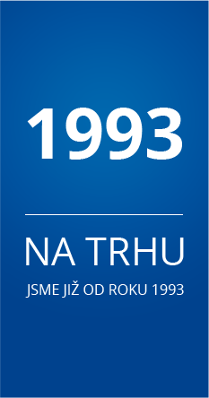 Na trhu jsme ji� od roku 1993